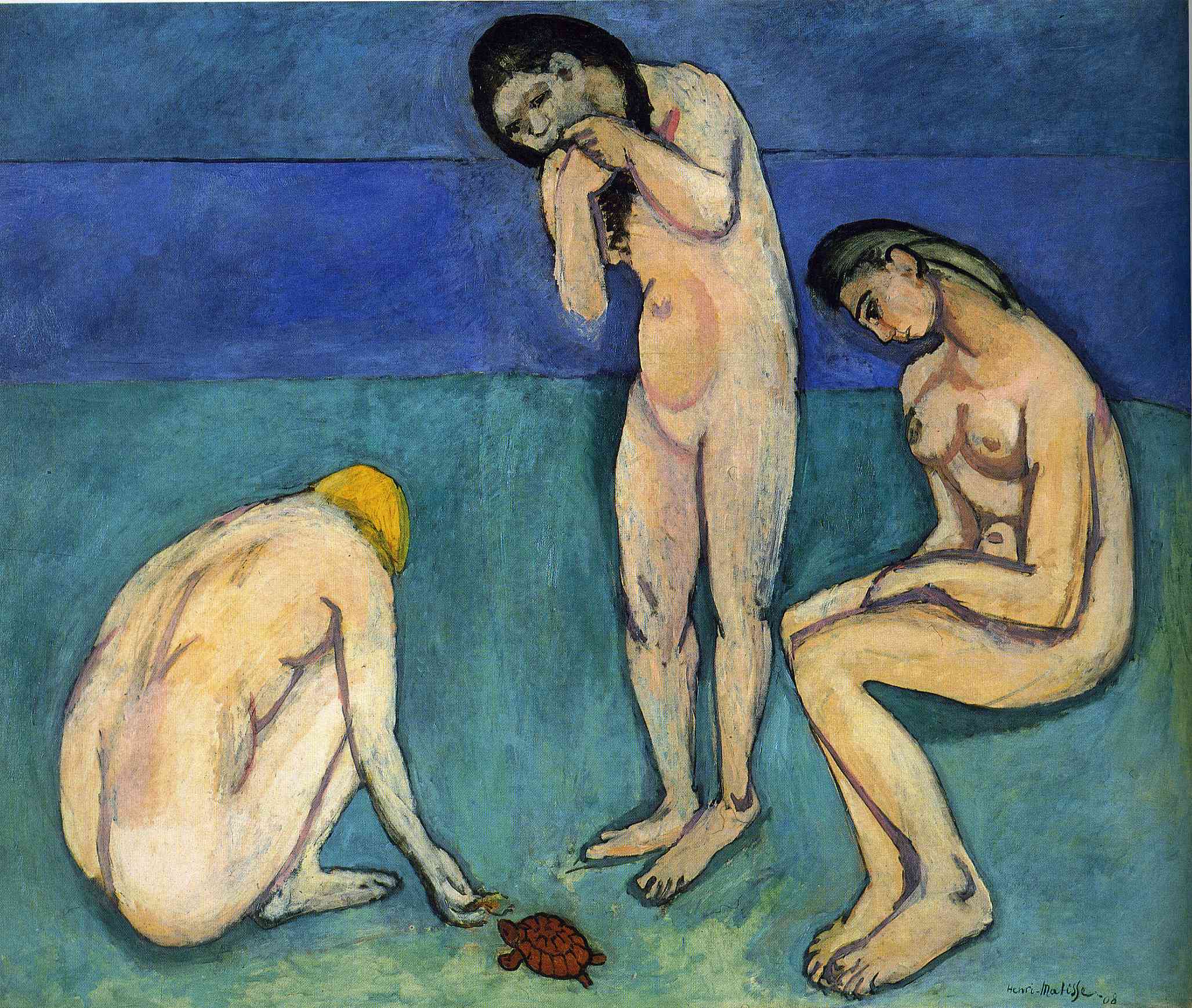 Henri Matisse - Bathers with a Turtle 1908